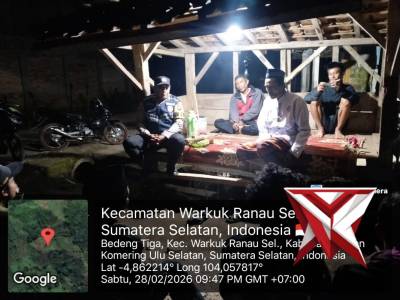 GIAT BHABIN POLSEK BANDING AGUNG