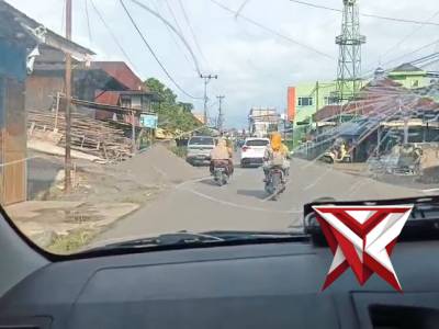 patroli polsek pendopo