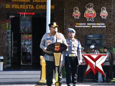 Kapolresta Cirebon Pimpin Upacara Korps Raport Kenaikan Pangkat Pengabdian Anggota Polri - PoliceTube