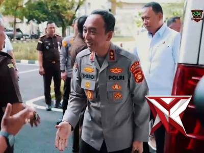 KAPOLDA SUMSEL LAKSANAKAN LAWATAN KERJA KE KEJATI SUMSEL
