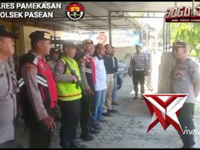 Sispam kota Polsek pasean