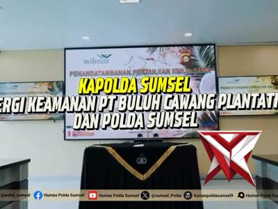 Polda Sumsel Jalin Kerja sama dg PT Buluh Cawang Plantation
