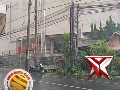 Pemantauan kondisi hujan deras