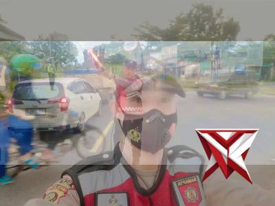 Anggota Polsek pangkalan balai