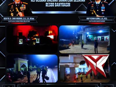 Anggota Polsek pangkalan balai