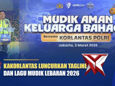 KAKORLANTAS LUNCURKAN TAGLINE DAN LAGU MUDIK LEBARAN 2026 | NTMC POLRI