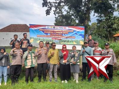 [ POLSEK JATIREJO ] LIVE STREAMING DENGAN KAPOLRI KEGIATAN PENANAMAN JAGUNG SERENTAK KWARTAL I - PoliceTube