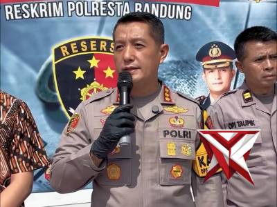 22 Kasus Diungkap, 72 Kendaraan Diamankan! Satreskrim Polresta Bandung Sikat Curat, Curas dan Curanm
