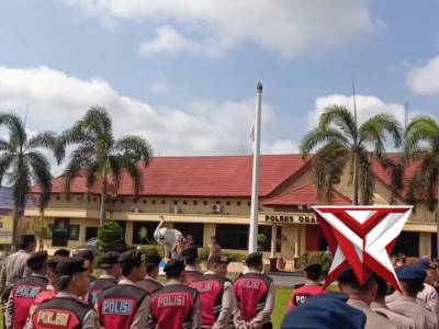 Apel Gabungan Pam Kunjungan Kerja Bapak Kapolri Jenderal Polisi Drs. LISTYO SIGIT PRABOWO, M.Si