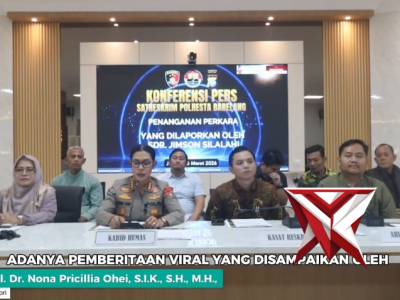 Konferensi Pers Polresta Barelang Paparkan Klarifikasi Fakta Hukum Penanganan Perkara Jimson Silalah