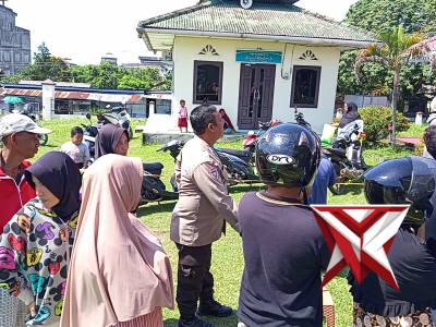 Giat Gerakan Pangan Murah Polsek Belinyu