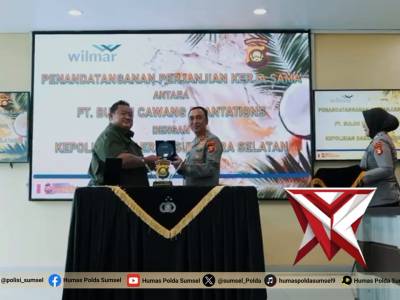 Sinergi Keamanan dan Industri Sawit. Polda Sumsel Jalin Kerjasama dgn PT. Buluh Cawang Plantation