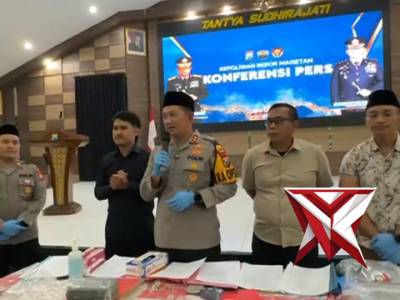 Konferensi pers ops pekat 2026