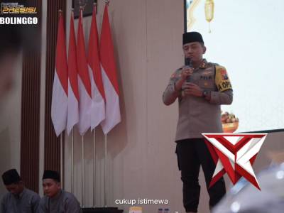 Polres Probolinggo Menggelar Buka Puasa Bersama Anak Yatim dan Dhuafa