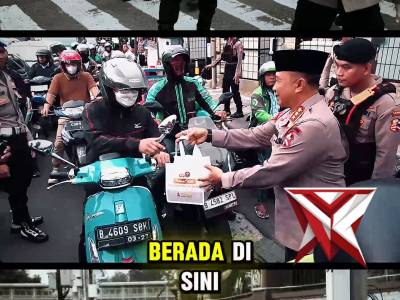 Kapolri & PJU Mabes Polri Turun ke Jalan, Sapa Masyarakat Bersama Insan Pers ?