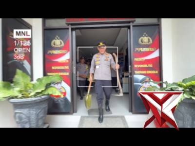 Giat persiapan bersih desa di desa poncokusumo kabupaten malang