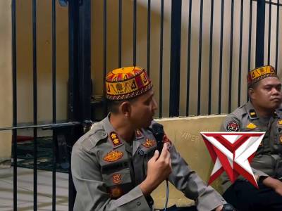 Penuh Keakraban, Kapolres Halsel Gelar Buka Bersama dan Salat Magrib dengan Tahanan