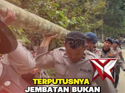 Pendidikan anak-anak tidak boleh terhenti karena bencana. Personel Polri melalui jajaran Polres Bene