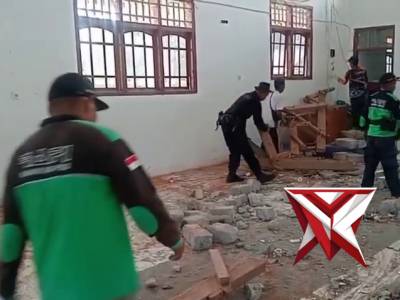 Tanggap bencana gempa bumi di desa Masani Kec. poso Pesisir Kab. Poso