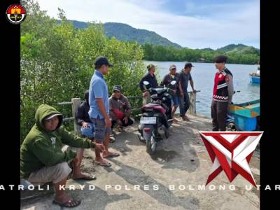 Patroli Kryd Polres Bolmong Utara