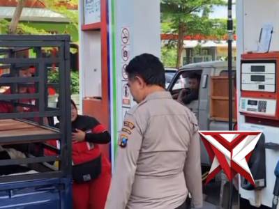 Patroli Dialogis  di SPBU Dilem