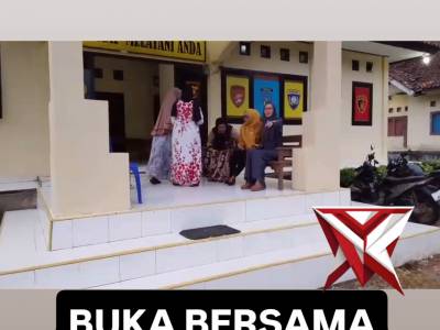 Polsek mekakau ilir buka bersama