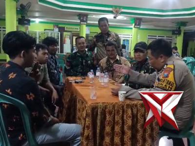 BHABINKAMTIBMAS POLSEK TULANGAN SERAP ASPIRASI MASYARAKAT,