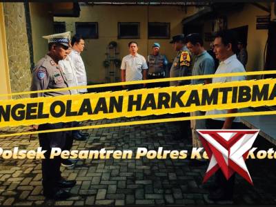 PENGELOLAAN HARKAMTIBMAS POLSEK PESANTREN POLRES KEDIRI KOTA