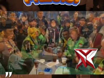 Kapolri Listyo sigit prabowo menyambangi kedai ado presisi, sebuah ruang sederhana yang berada disam