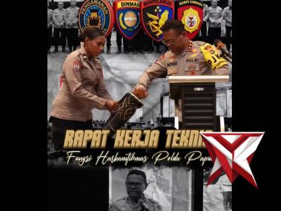 Rakernis Fungsi Harkamtibmas Polda Papua 2025