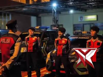 PATROLI OBYEK VITAL SATSAMAPTA POLRES NGAWI