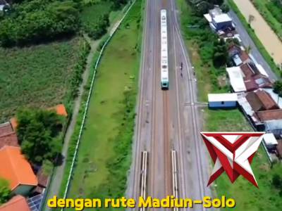 Kapolres Magetan melaksanakan pengecekan di Stasiun KA Barat untuk memastikan situasi kamtibmas.