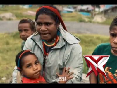 Sebuah cuplikan singkat di Distrik Sinak, Kabupaten Puncak, Papua Tengah.