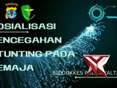 Biddokkes Polda Kaltara Gelar Sosialisasi Pencegahan Stunting Pada Remaja di Tanjung Selor, Bulungan