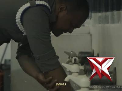 Binrohtal Polres Blitar  Menyambut  Nuzulul Qur'an